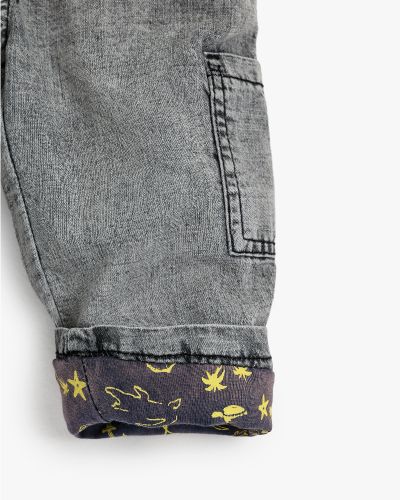 Kids Washed Denim Pants