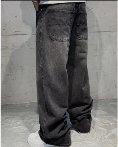 Faded Black Baggy Jeans