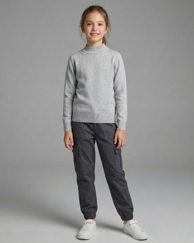 Girls’ Soft Knit Everyday Sweatshirt