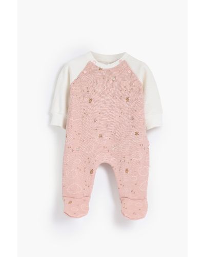 Goog night Rouned Printed Romper