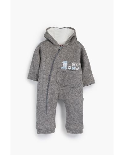 Snow day Hooded Romper
