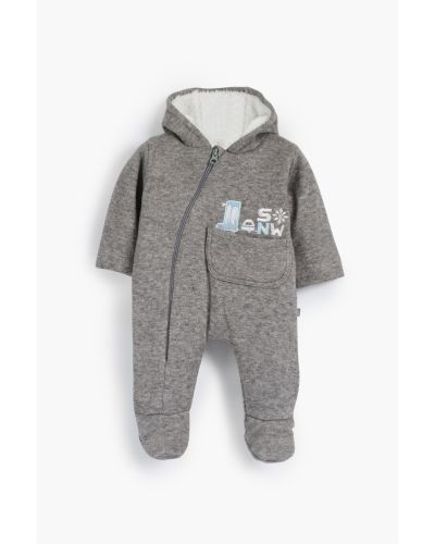 Snow day Hooded Romper