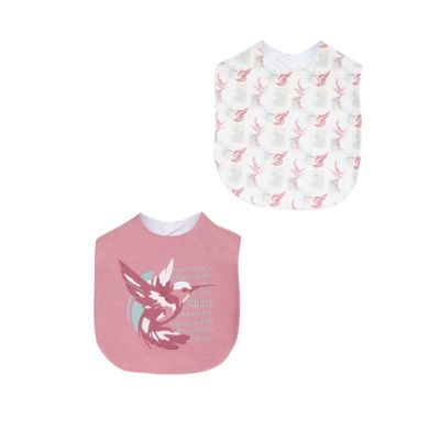 Printed Bib Pack Of 2 