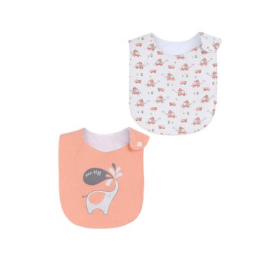 Printed Baby Bib Pack Of 2