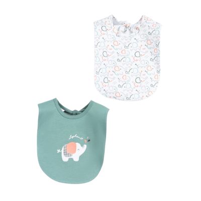 Printed Baby Bib Pack Of 2
