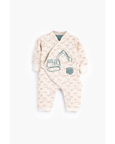 Work zone Rouned printed Romper