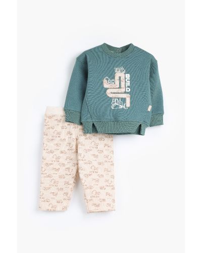 Work zone Rouned Printed Set