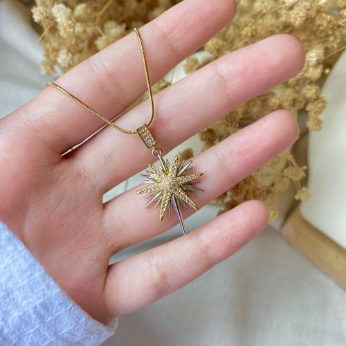 Copper Gold Plated Necklace