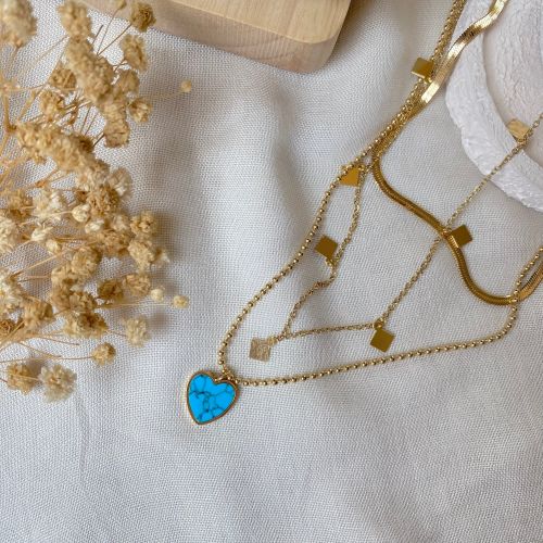 Golden Frame Necklace