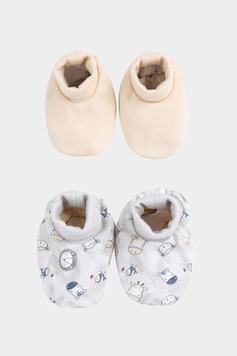 Printed Slippers Pack Of 2