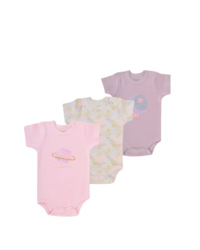 Baby Bodysuit Pack Of 3