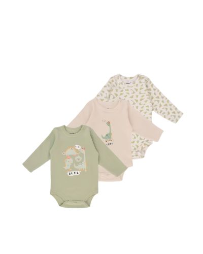 Baby Bodysuit Pack Of 3
