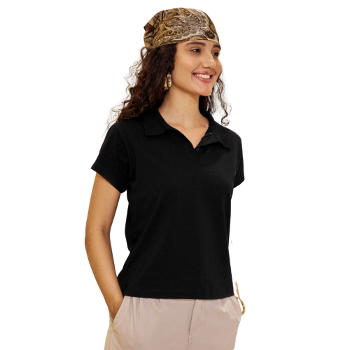 Basic Cotton polo t-shirt