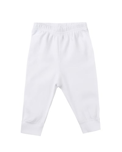 Baby Pants -White-0-3 mth