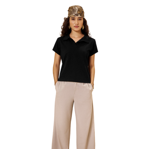 Basic Cotton polo t-shirt
