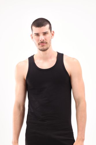 Men's Tank Top-Black-M