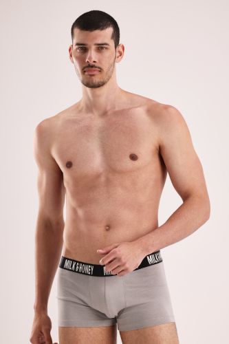 Men's Short Trunks-Gray-M