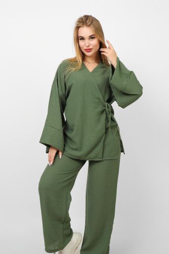 Women’s Linen Two-Piece -M
