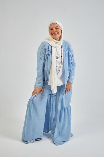 Rehana Set-baby blue-M