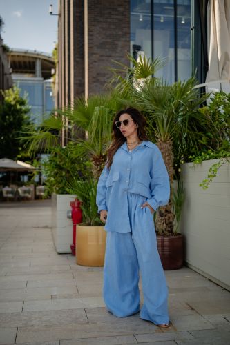 Santorini Pants-baby blue-S