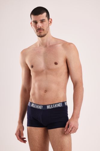 Men's Short Trunks-Navy-M
