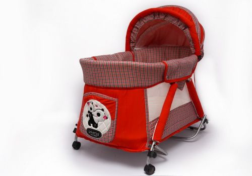 Red Baby Bed 