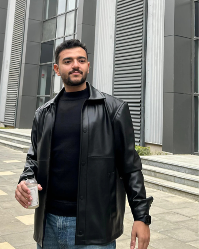 Premium Black Leather Jacket
