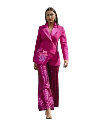 Sequin Pink Pants