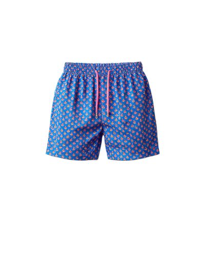 Crimson Current Swim Short