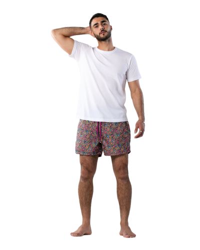 Psych Paisley Swim Short