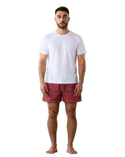 Red Rebel Swim Short