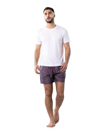 Retro Mosaic Swim Short