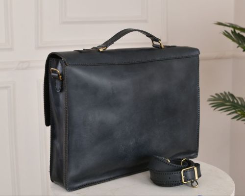laptop leather bag