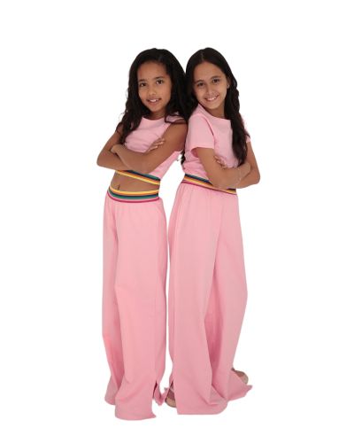 Sleeves set-Pink-6 yrs