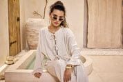 Pure Beige Linen Set-Beige-S