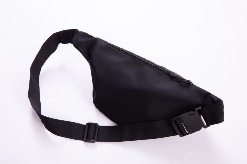  Black Lined Fanny-Pack 