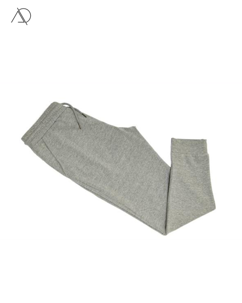 SLIM FIT JOGGING TROUSERS-Gray-M