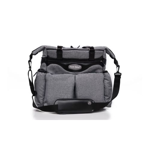 Petit Bebe Baby Diaper Bag Premium -Gray