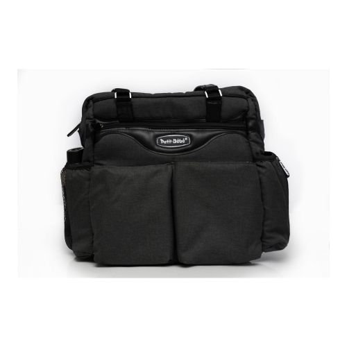 Petit Bebe Baby Diaper Bag Premium -Black