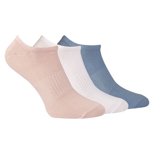 A Pack Of 3 Pieces LowCut Plain Socks MultiColoure