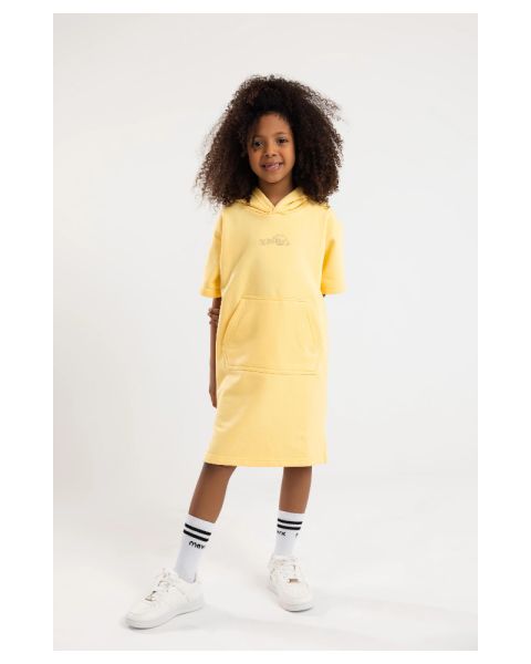 Red Hooded Dress-Yellow-4 yrs