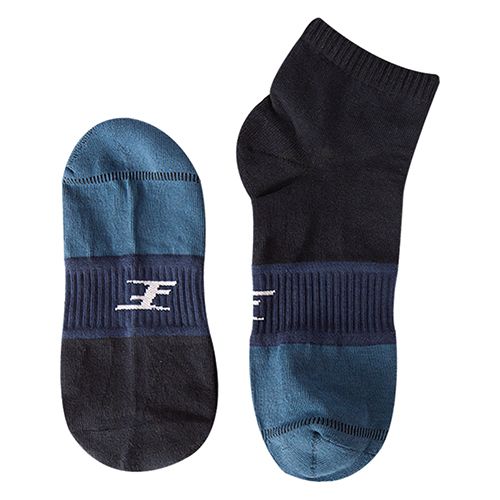 Short Plain Socks Liner Heel And Toe MultiColoure For Men