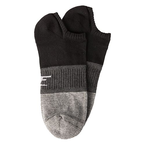 LowCut Plain Socks Liner Heel And Toe MultiColoure For Men