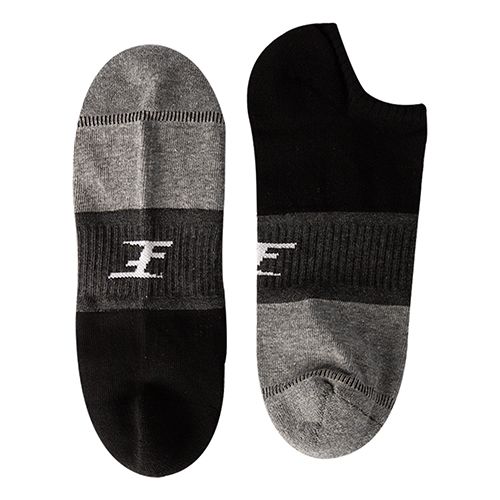 LowCut Plain Socks Liner Heel And Toe MultiColoure For Men-mix colour-40