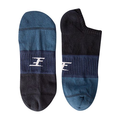 LowCut Plain Socks Liner Heel And Toe MultiColoure For Men