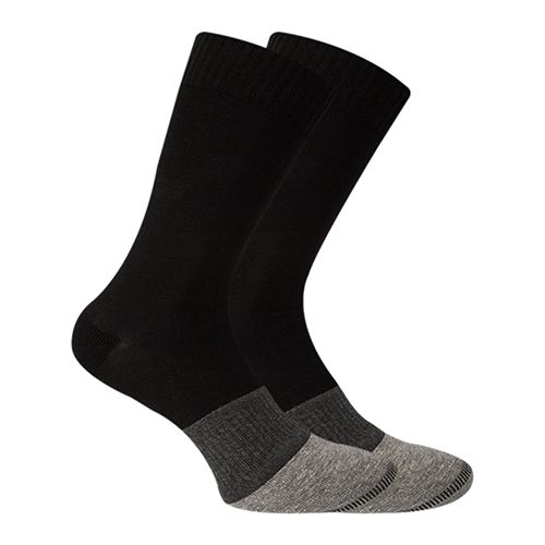 Long Printed Socks Liner Heel And Toe MultiColoure For Men