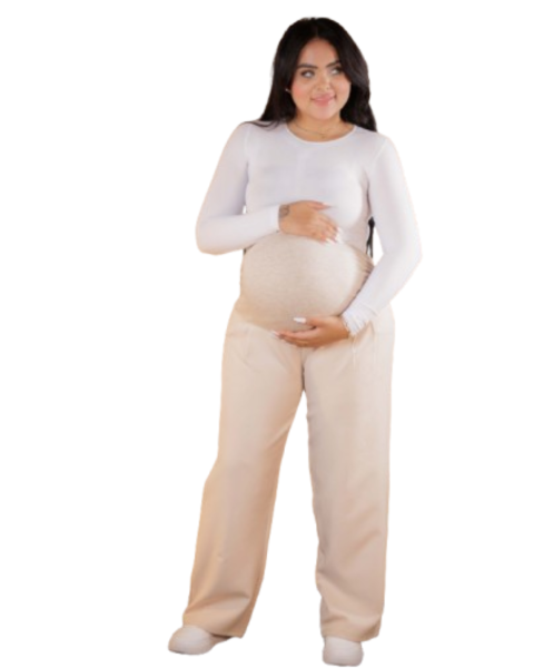 maternity formal pants-Black-34 in - L