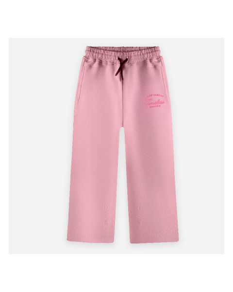 Wide-leg Sweatpants-Pink-4 yrs