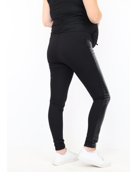 maternity formal pants-Black-34 in - L