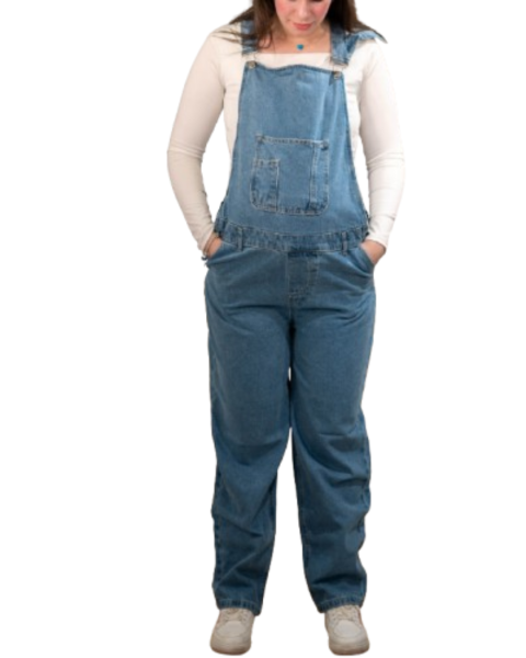 Maternity jumpsuit-dark-L